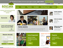 Tablet Screenshot of boscana.com